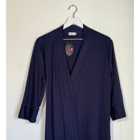 Bluetime Womens Robe Soft Kimono Robes Short Bathrobe NWT Size Small - Picture 2 of 9